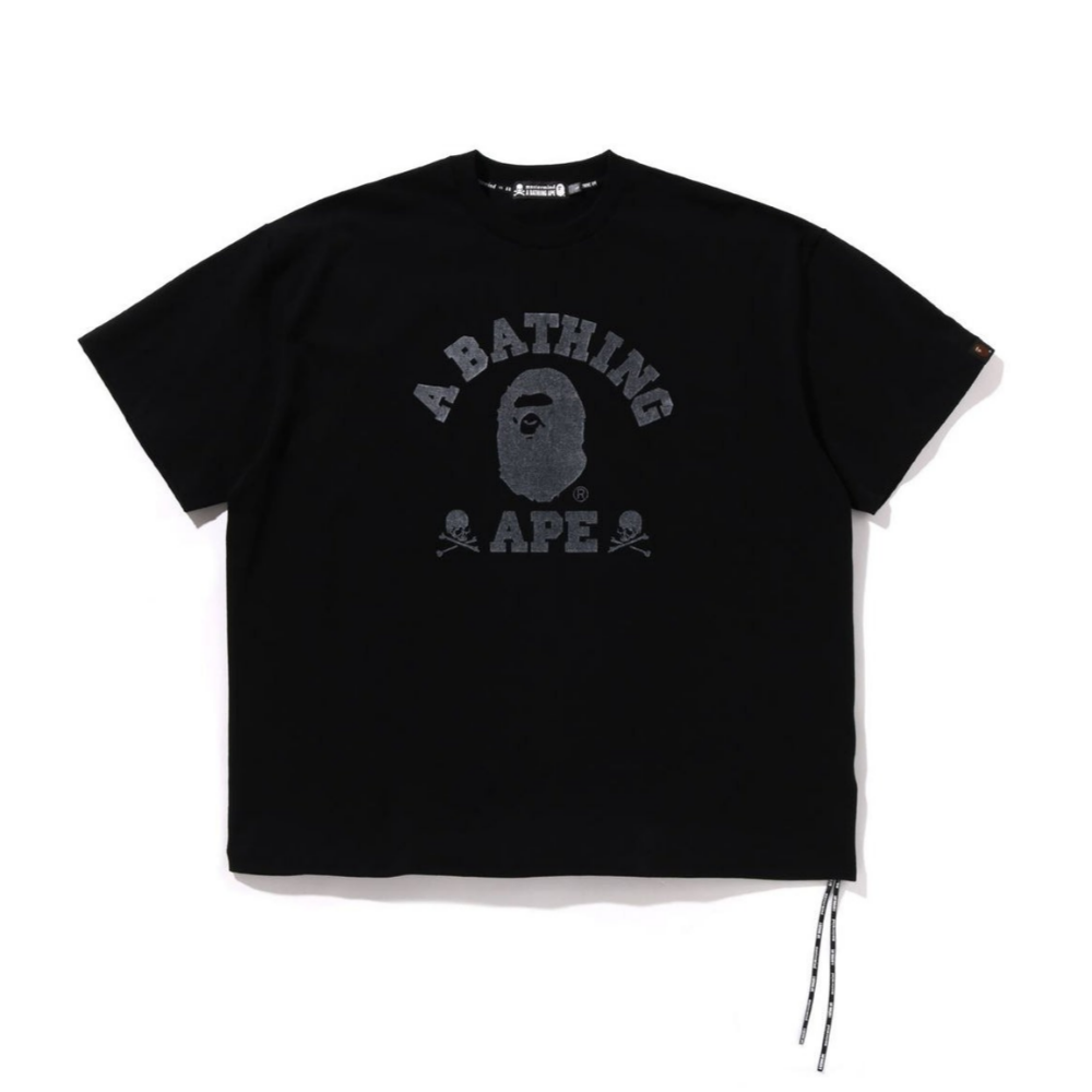 베이프 X 엠엠제이 반팔티 COLLEGE RELAXED FIT TEE M 13TH 2ND 1K23-109-914 - 메인 이미지