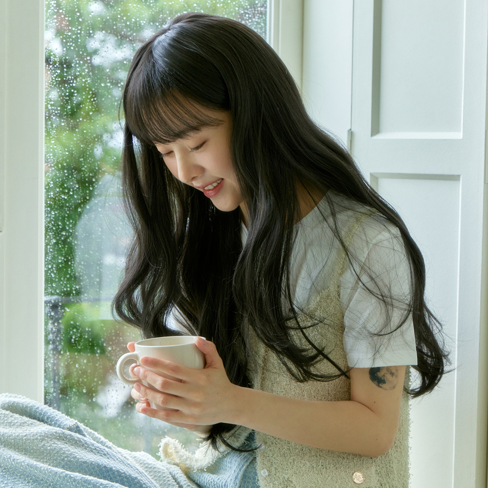 통가발 걸리쉬 롱웨이브 여신머리 자연스러운 가벼운 데일리 - 상세 이미지 2