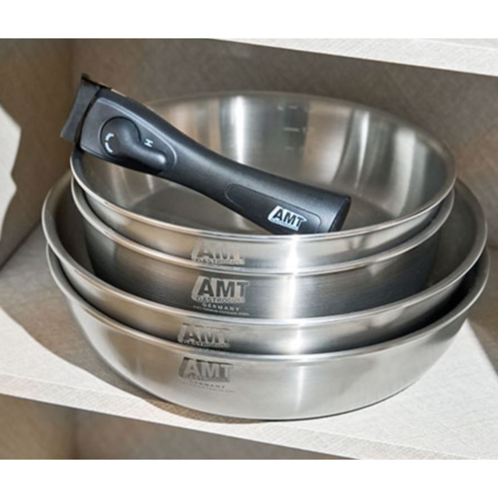 독일 AMT 스텐 IH인덕션 2종 소테팬 22cm 이미지 8