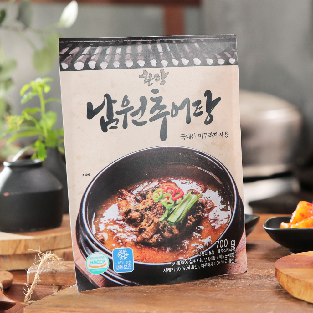 한탕 남원 추어탕 700g x 4팩+1팩 (총 5팩) : 다솜푸드마켓