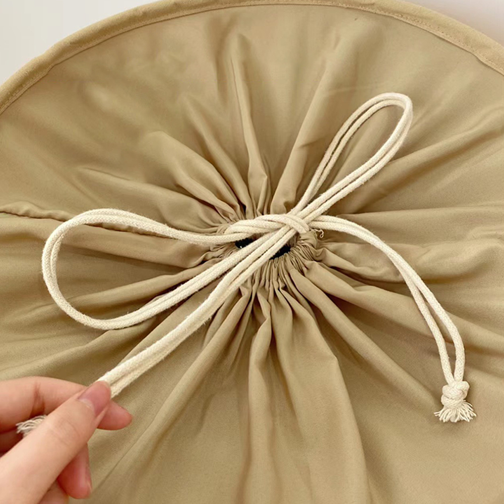 패브릭바구니 접이식 방수 손잡이 수납바구니 다용도 바스켓