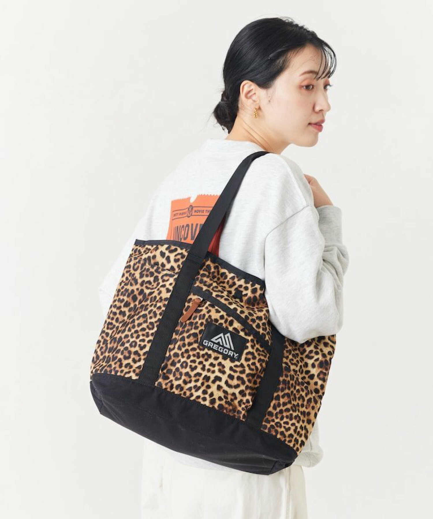 그레고리 GREGORY x 프릭스스토어 TEENY TOTE 레오파드 토트백 - 상세 이미지 5