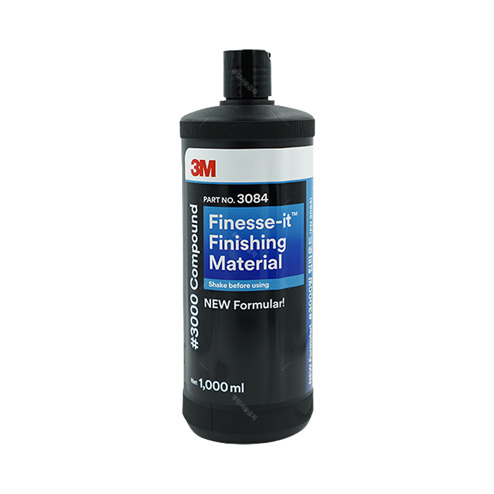 3M 3084 컴파운드 3000방 1000ml -흠집제거 광택 코팅 : 코리아모터스
