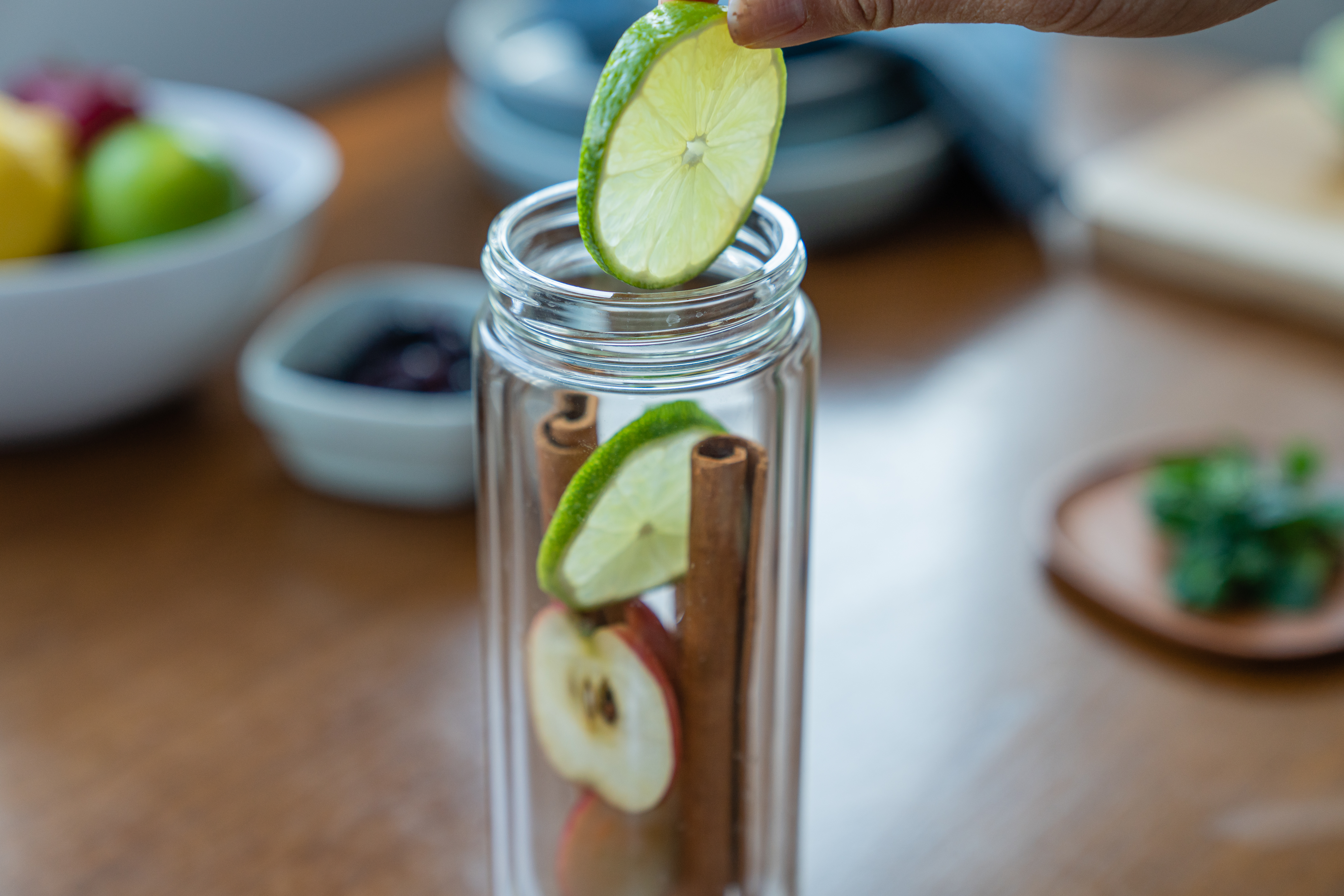 에라토 블랑 글라스 내열 이중유리 티 텀블러 차보틀