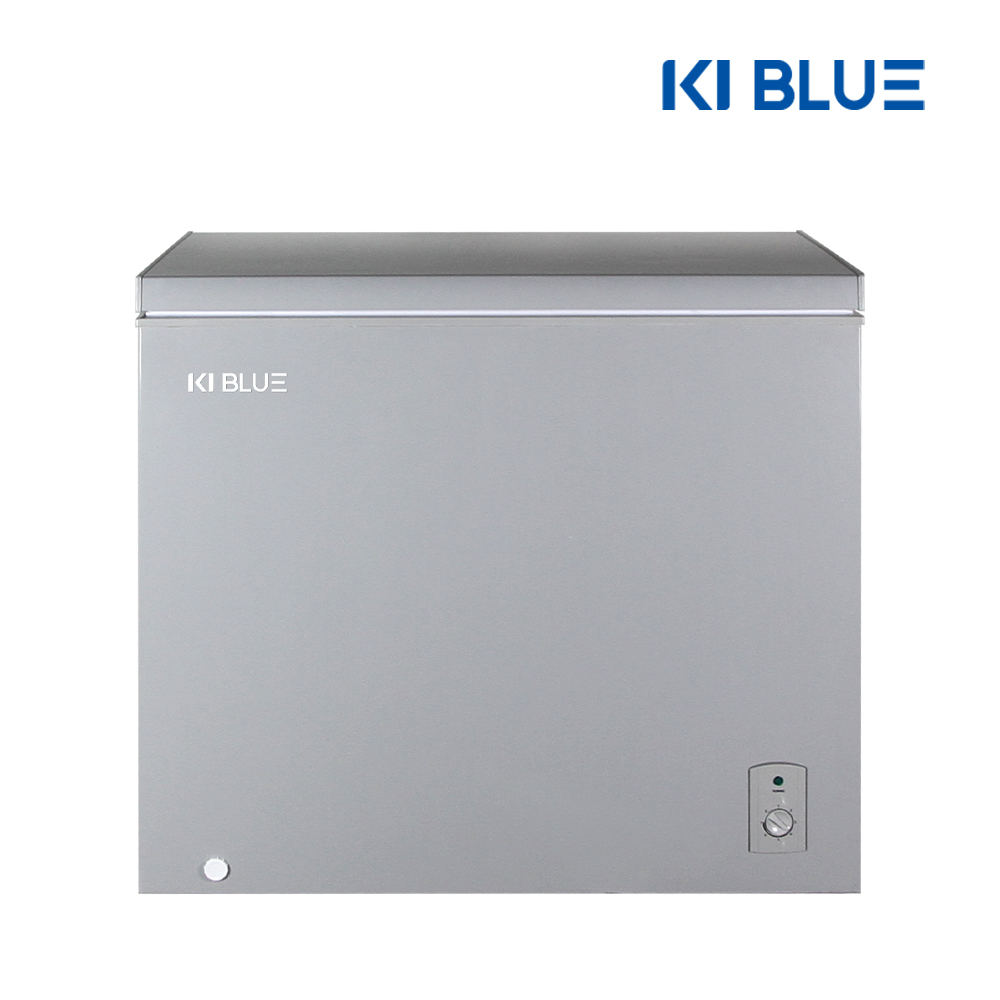 가정용 미니 소형 스탠드 냉동고 보존식 작은 서브 얼음 원룸 다목적 그레이 KFHF-200D