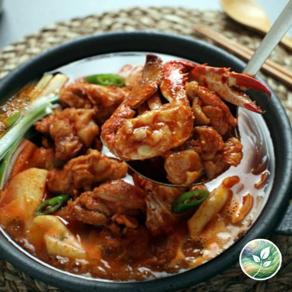 화끈 시원한 꽃도리탕 우거지국 소곱창전골 김치찌개 캠핑 내장탕 부대찌개 즉석탕 간편식 육수 갈비탕 : 푸른베리샵