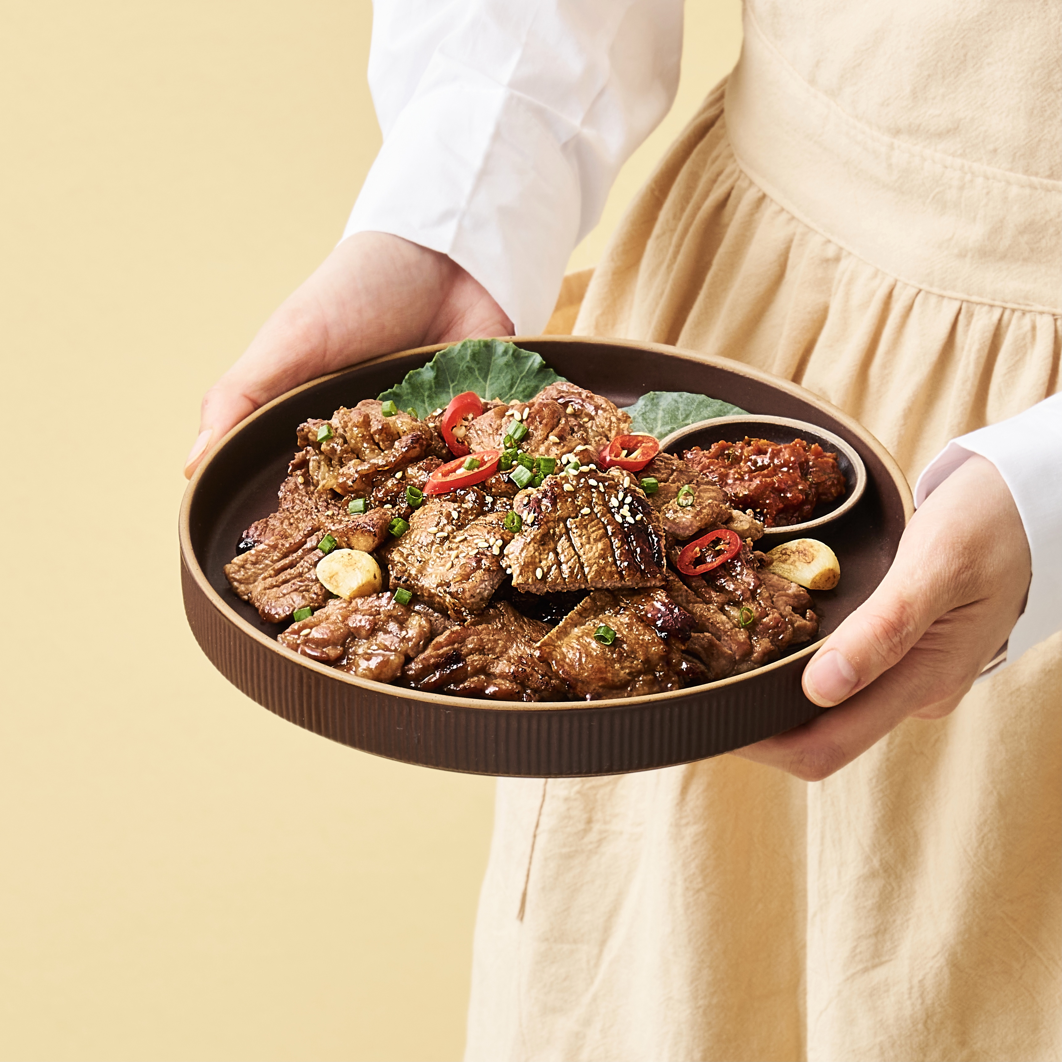 친정갈비 4kg이상 국내산 저온숙성 수제이중칼집 양념돼지갈비 - 상세 이미지 4