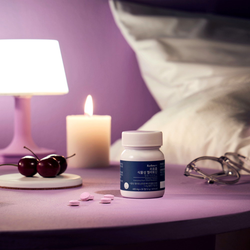 리포좀 식물성 멜라토닌 함유 타르토닌 타트체리 추출 30정, 10개 - 상세 이미지 2