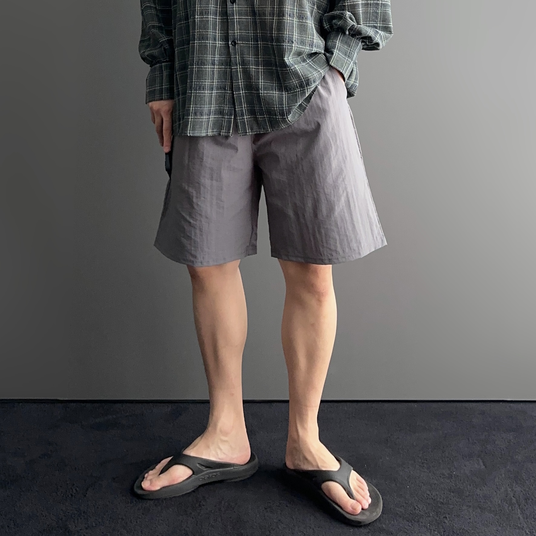 1+1 냉장고반바지 방수반바지 나일론쇼츠 - 상세 이미지 3