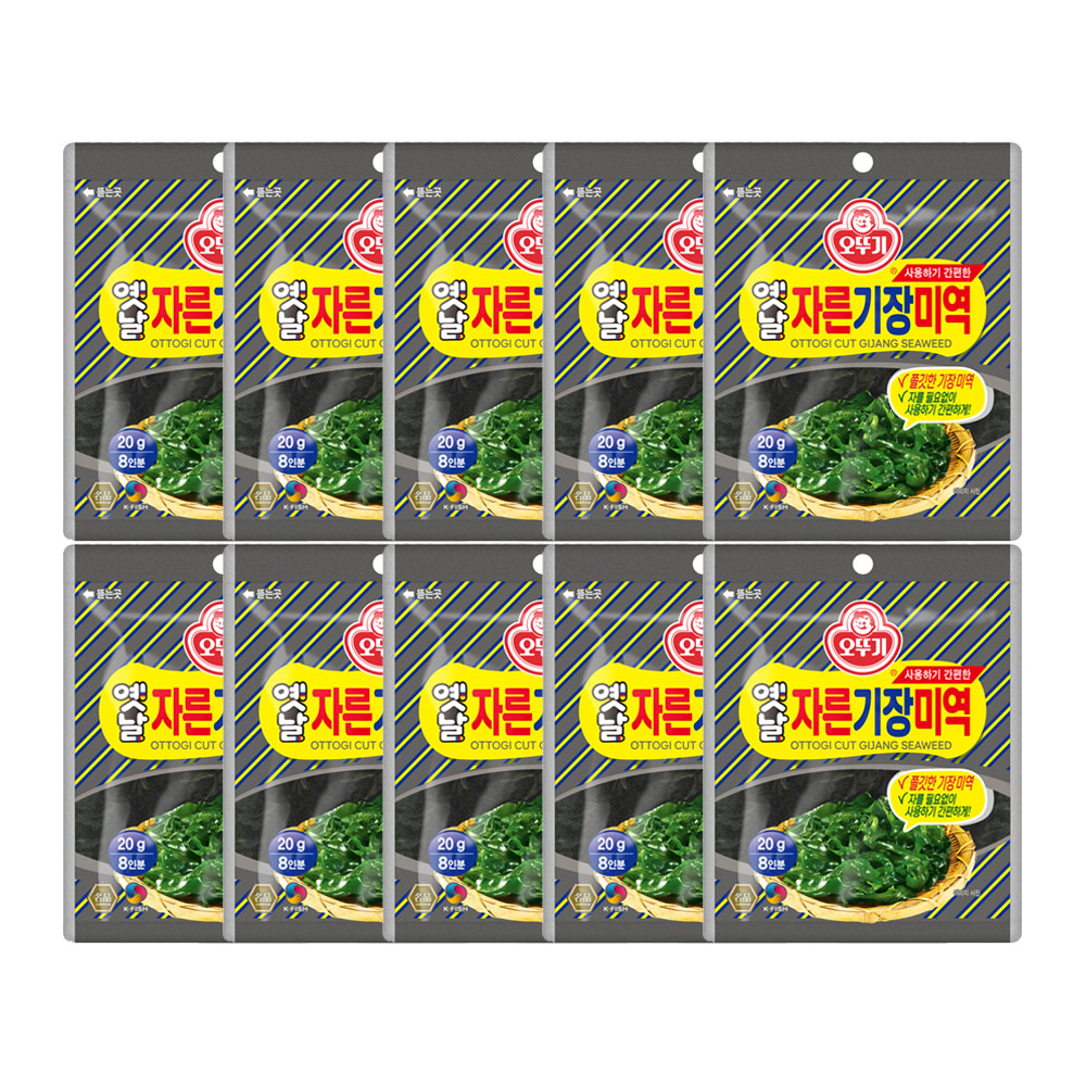 오뚜기 옛날 자른기장미역 20g 10개