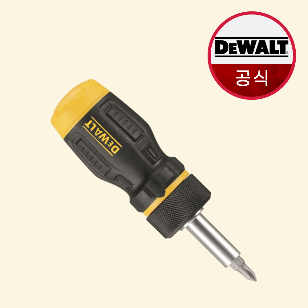 디월트 라쳇 드라이버 DWHT68005 7in1 멀티비트 자석 헤드 주먹드라이버 - 상품 이미지