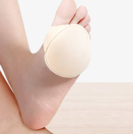 발바닥 앞부분 앞코 보호 발등밴드 쿠션 깔창 하이힐 구두 밴드형 발가락 양말 커버