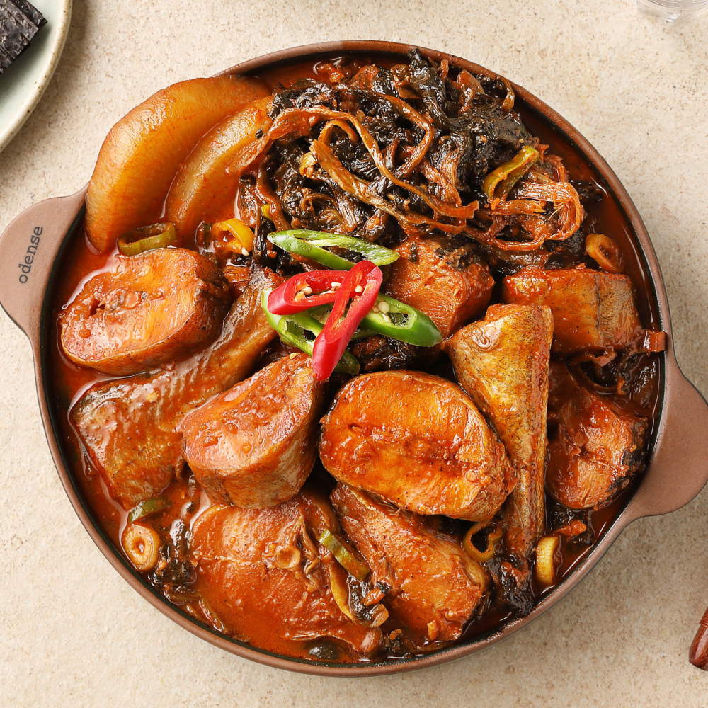푸딩프렙 시래기 코다리찜 880g 두툼쫄깃 밀키트 간편조리세트 - 상세 이미지 2