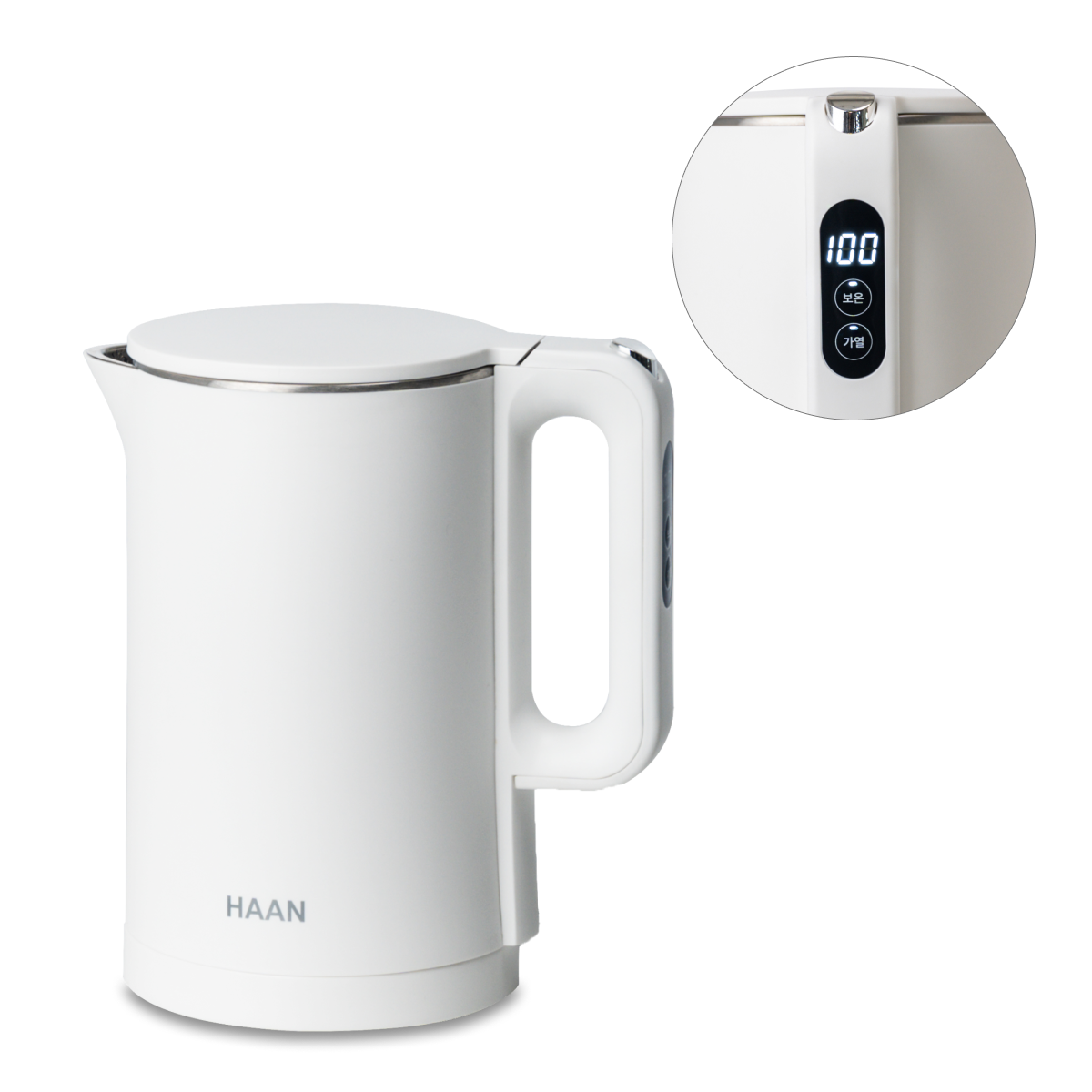 한경희 무선 스마트 보온 전기포트 주전자 HEP-2010TW