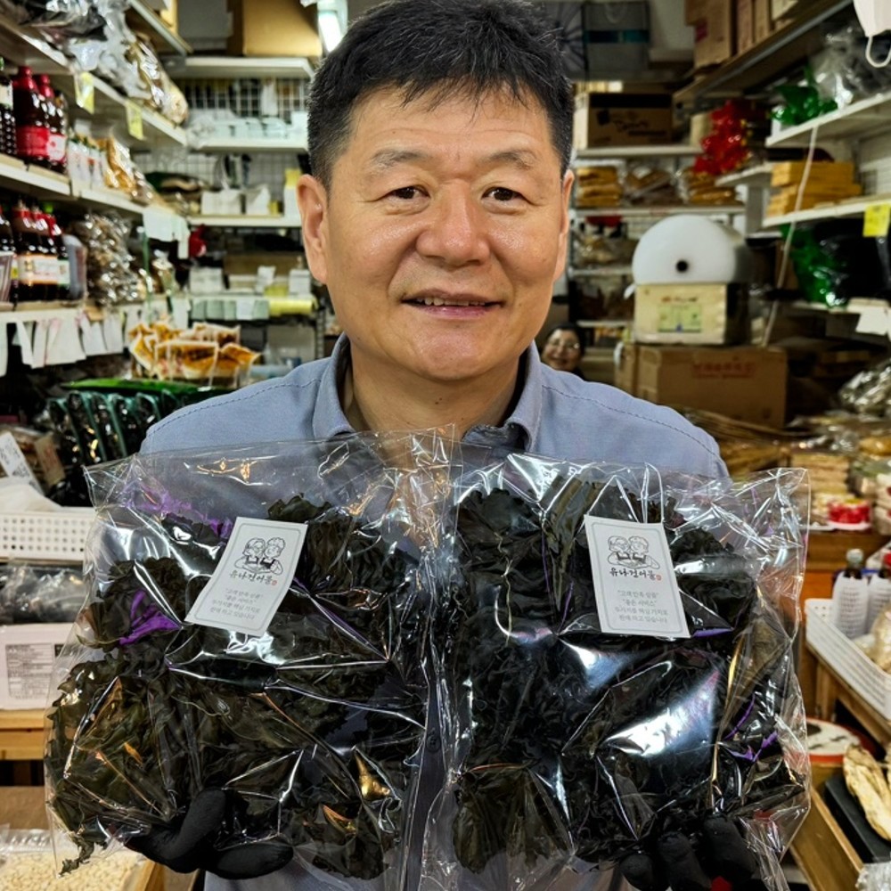 1+1 적당한 간 대용량 완도 마른 미역귀 귀다리 - 상품 이미지