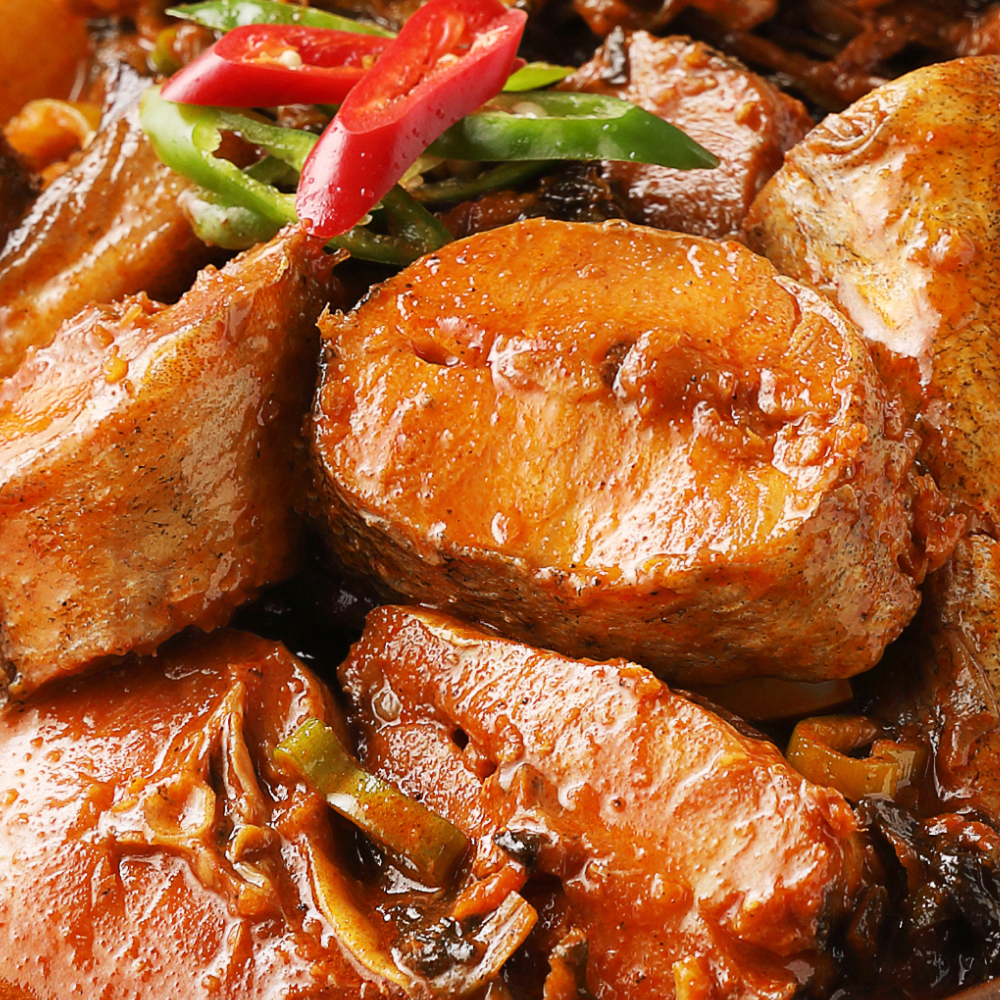 푸딩프렙 시래기 코다리찜 880g 두툼쫄깃 밀키트 간편조리세트 - 상세 이미지 3