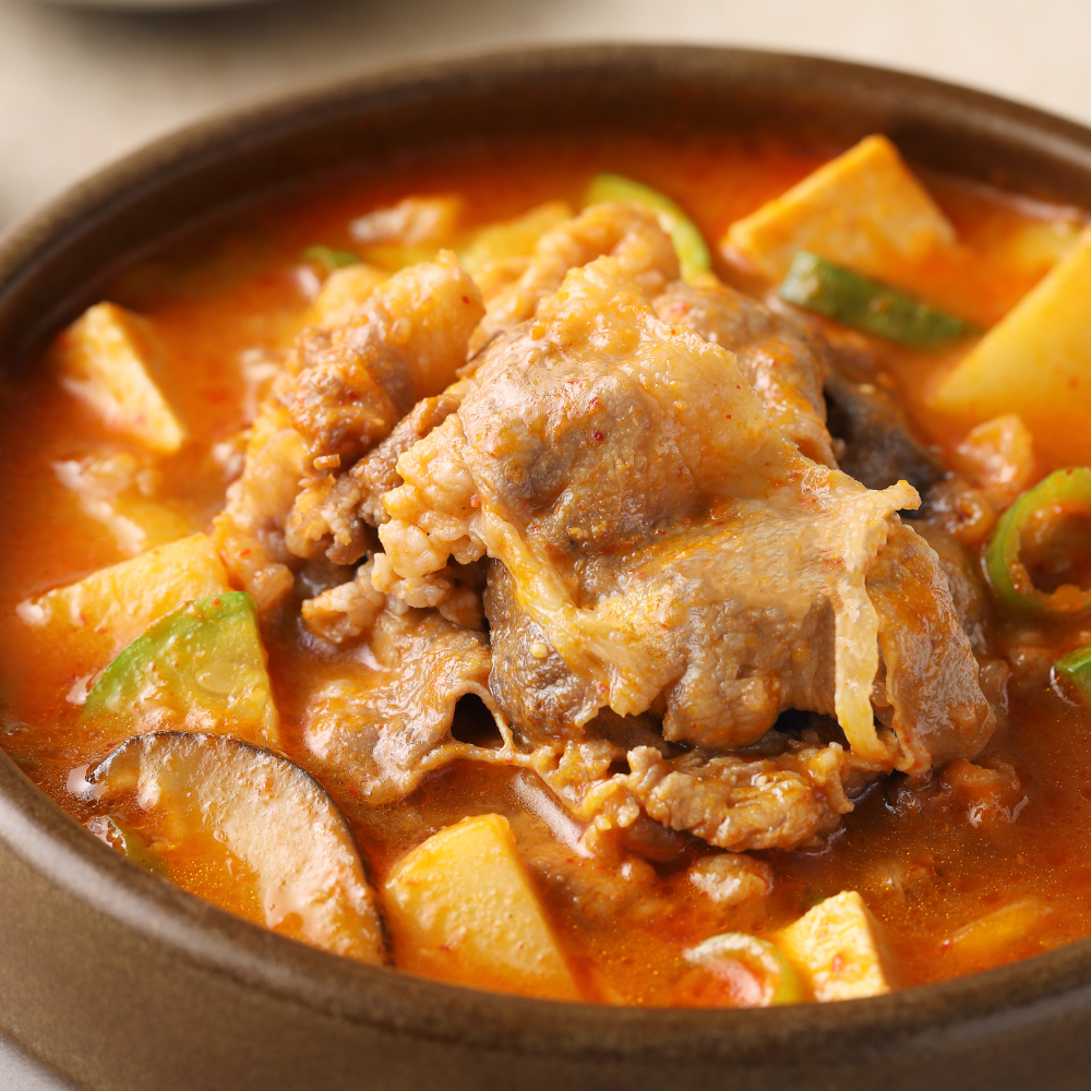 푸딩프렙 고깃집 된장찌개 380g 특제된장소스 밀키트 간편조리세트 - 상세 이미지 3