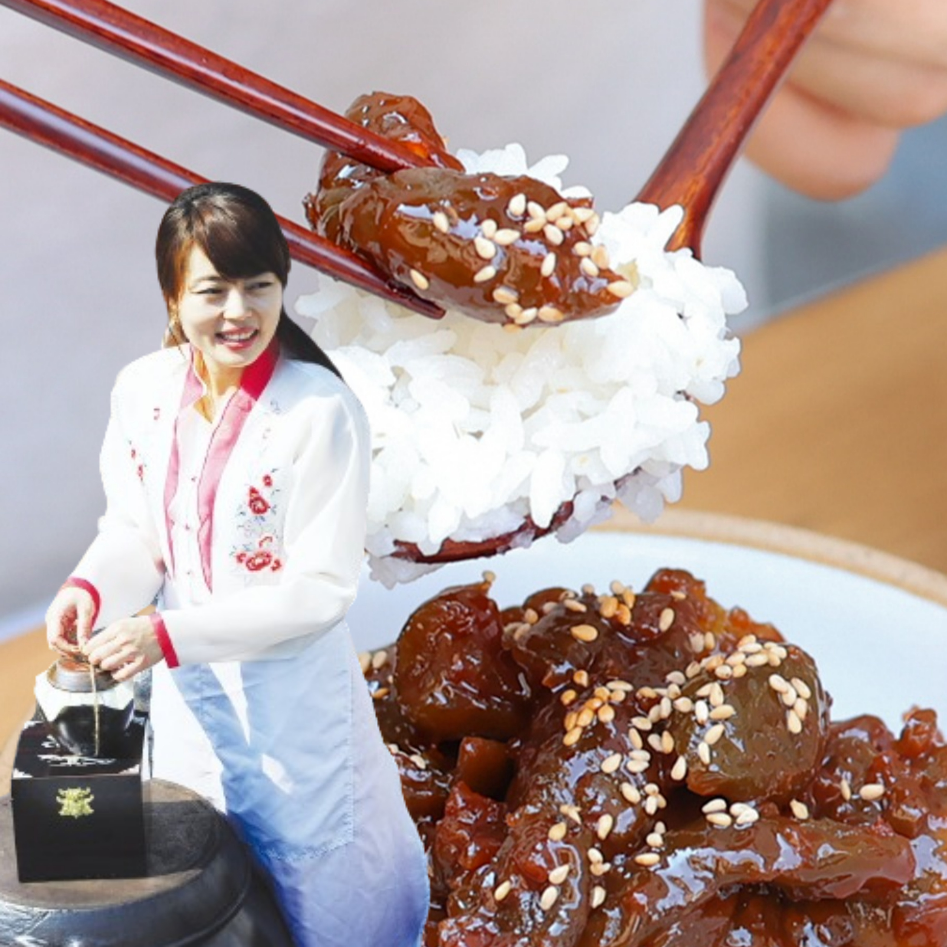 매실장아치 고추장무침 짱아치 국산 장아찌 순창 장담아 500g, 1개 - 메인 이미지