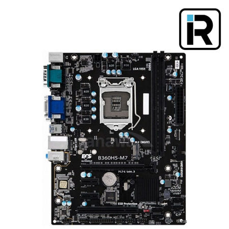 ECS [중고]B360H5-M7 1151v2 B360 9세대 ECS 메인보드