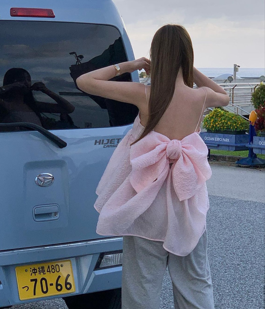 런던플랏 아웃핏 썸머조거팬츠 와이드팬츠 여성바지 밴딩팬츠