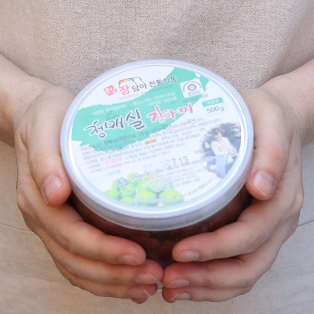 매실장아치 고추장무침 짱아치 국산 장아찌 순창 장담아 500g, 1개 이미지 6