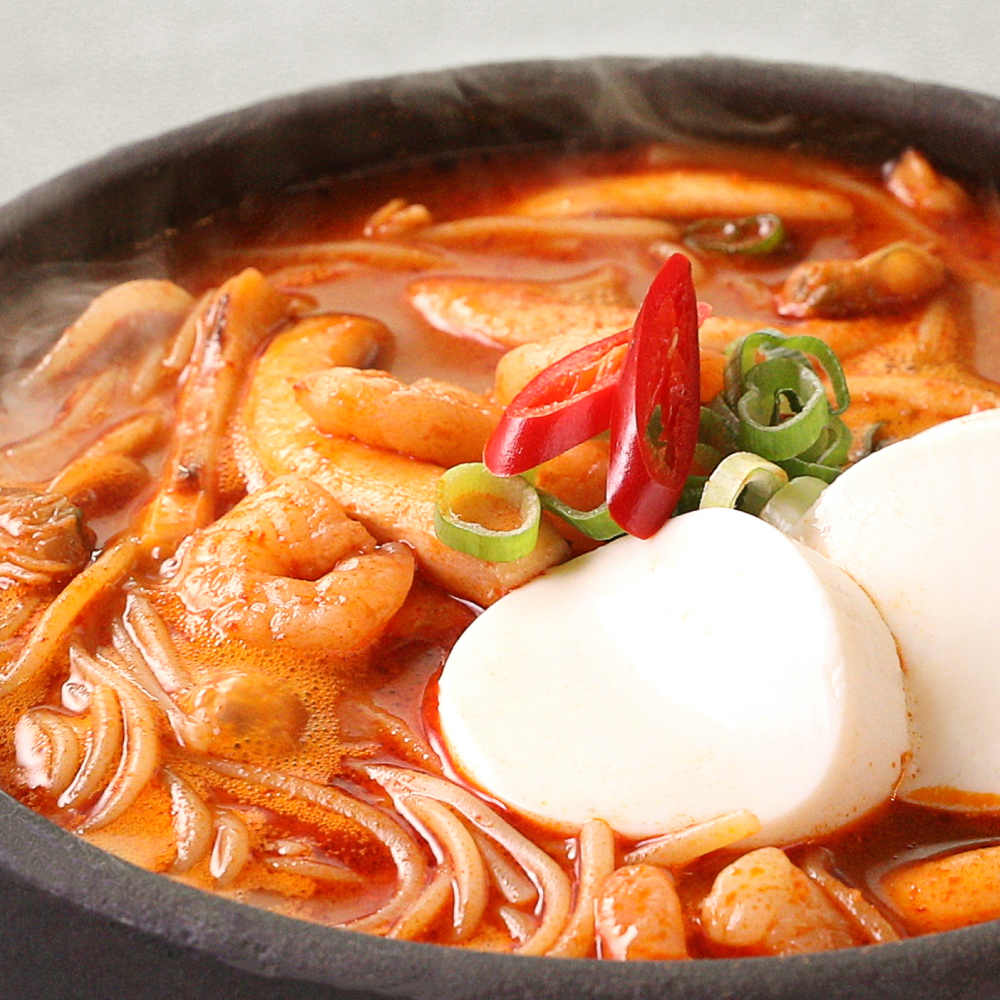 푸딩프렙 해물 쫄면 순두부용 키트 450g 밀키트 간편조리세트 - 상세 이미지 3
