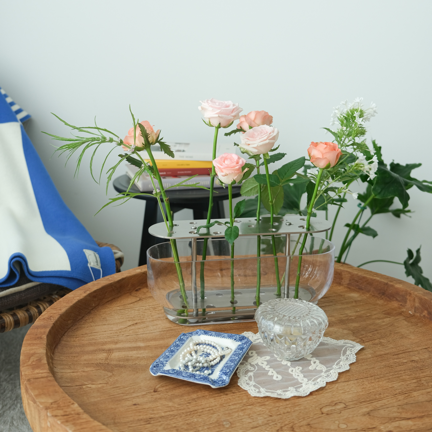 네르하 이케바나화병 유리 화병 꽃병 무광에디션