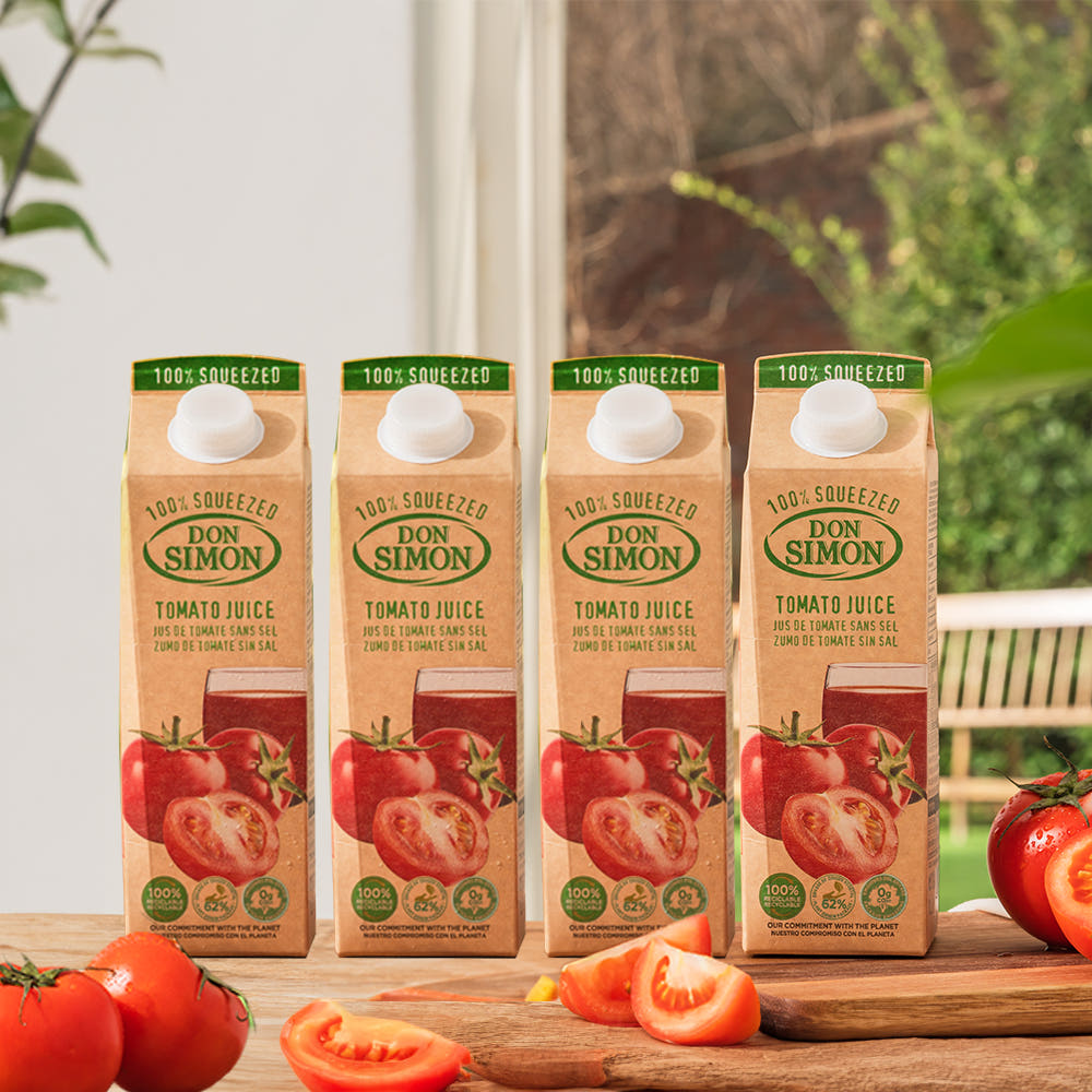 100% NFC 착즙 토마토주스 4팩