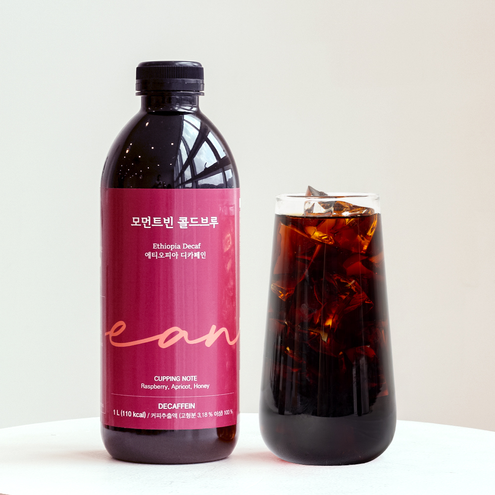 (모먼트빈)더치커피 콜드브루 원액 1L 브라질세하도 에스프레소원액 아메리카노 선물 이미지 8