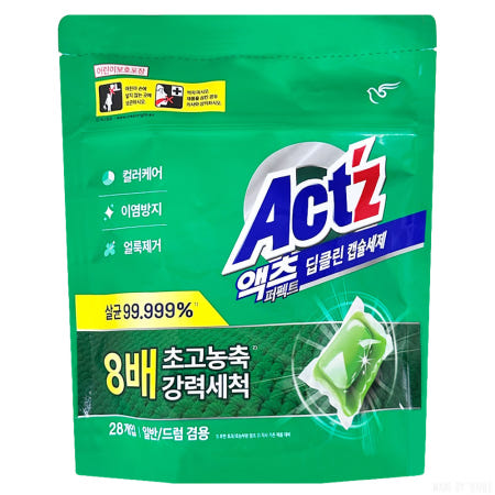 피죤 액츠 퍼펙트 캡슐세제 딥클린 28입 1개