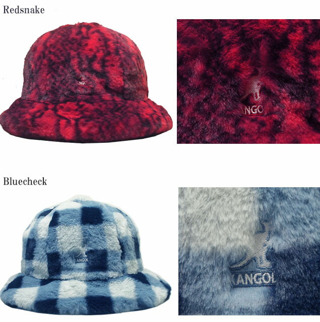 캉골 KANGOL 페이크 에코 퍼 캐주얼 버킷햇 벙거지 모자 9컬러 - 상세 이미지 4