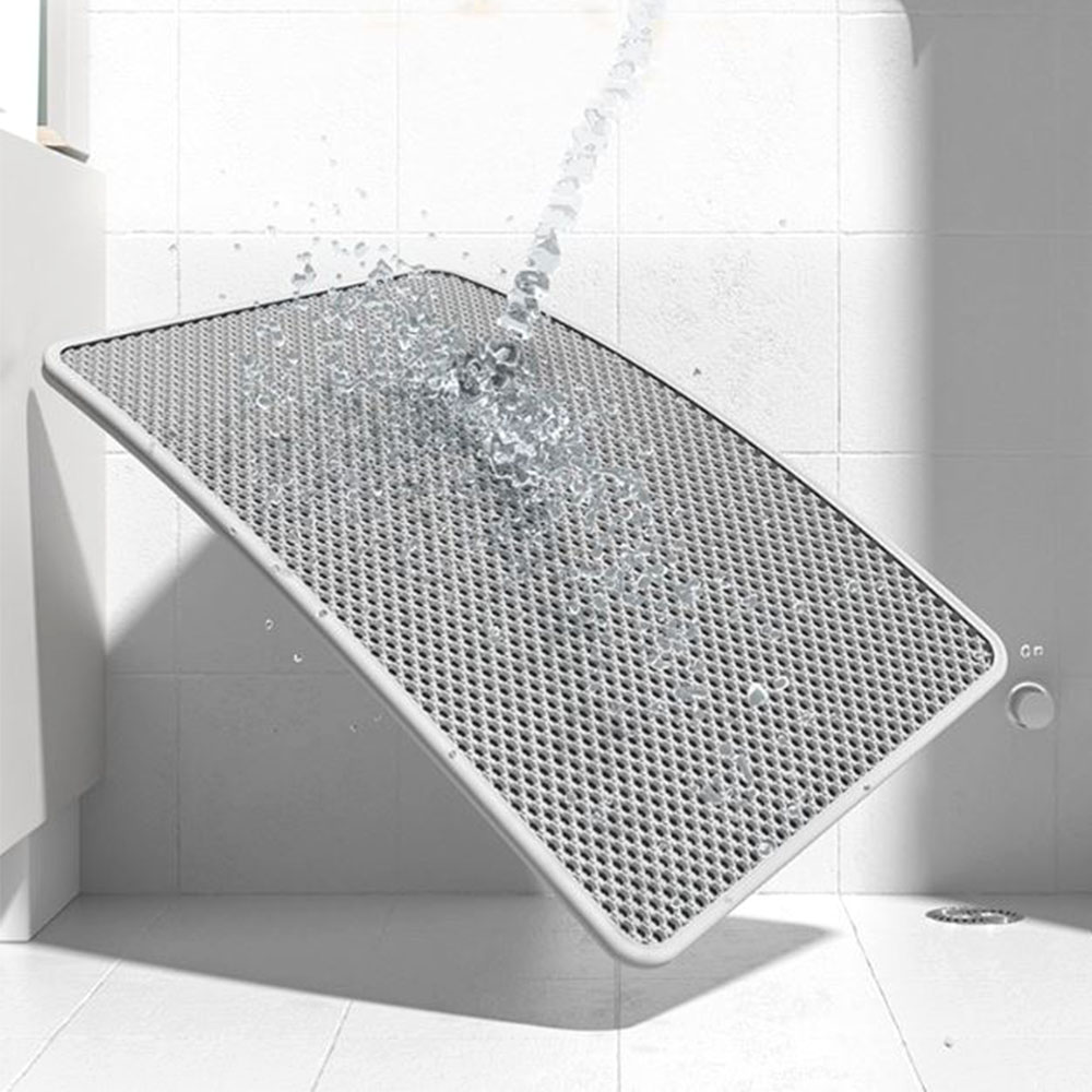 고양이 모래 매트 반려 벌집 토퍼 바닥 발판 미끄럼방지 소음 패드