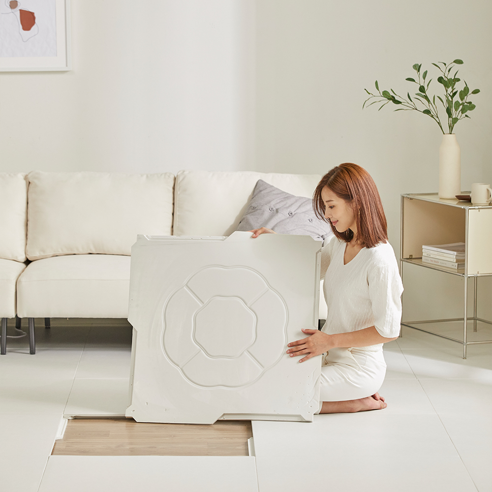 [리퍼브] 층간소음매트 TPU 아기 유아 시공 퍼즐 플로리아 70x70x2.4cm 센터 이미지 7