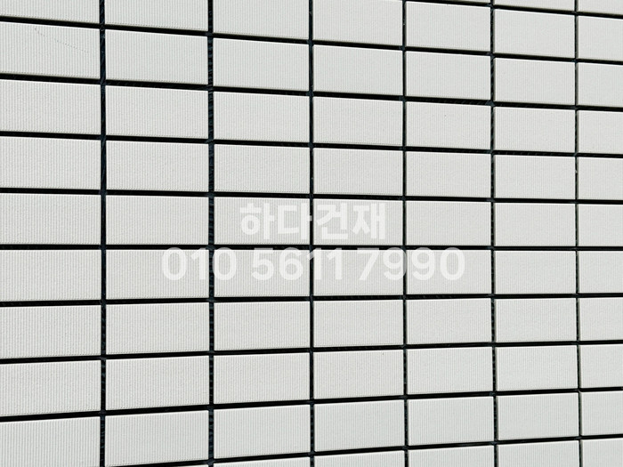 아이콧료와 안센트타일 501 세로결 시공사례 / 하다건재 아이코트료와 ICOTRYOWA 일본타일