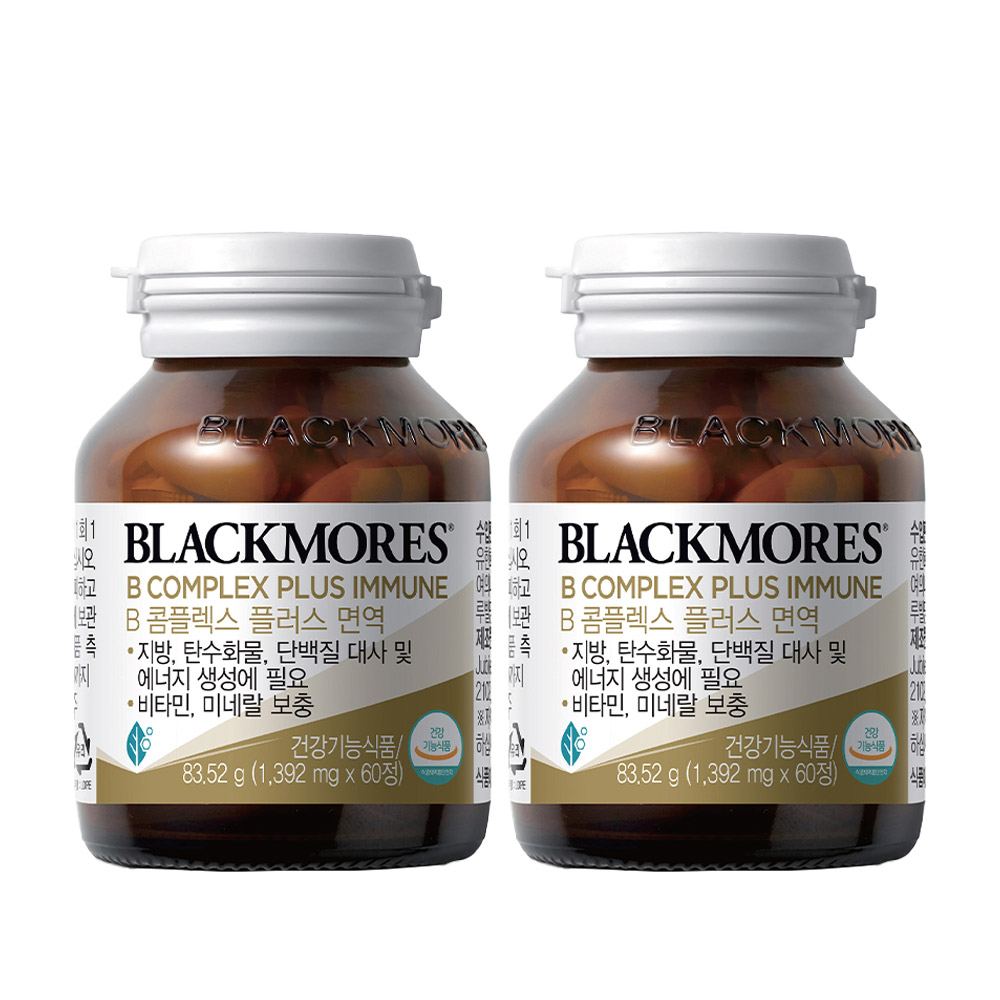 블랙모어스 B콤플렉스 코스트코 비타민B군 고농축비타민비 60정 2병 제품 이미지