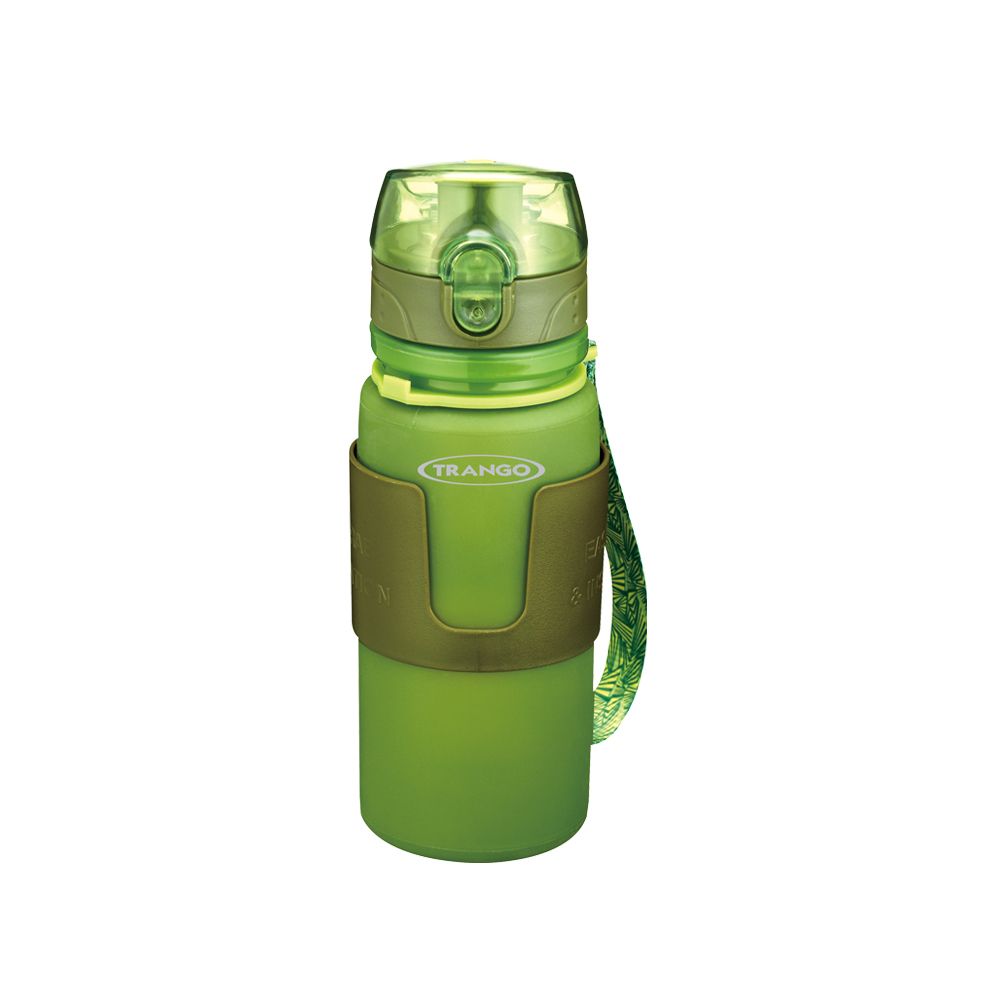 트랑고 원터치 실리콘 물병 350ml 경량 접이식 등산 스포츠 아웃도어 휴대용 물통 - 상세 이미지 5
