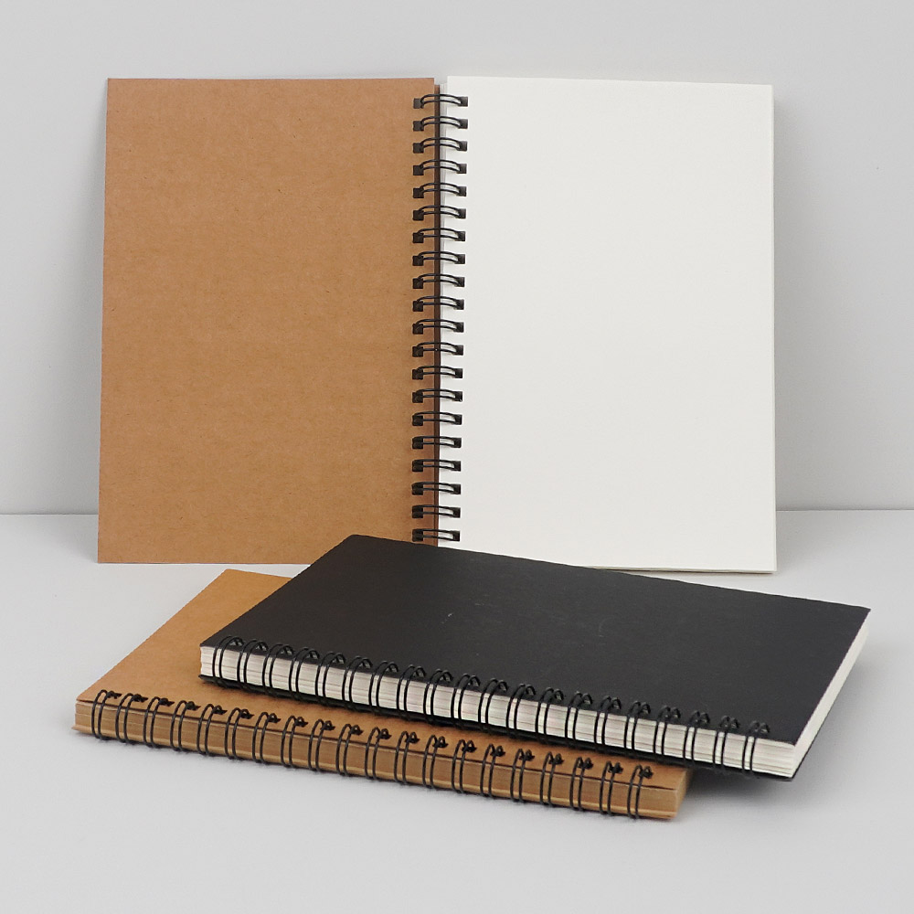 미니드로잉북 크라프트지 노트 캘리그라피 스케치 그림연습 - 상세 이미지 2