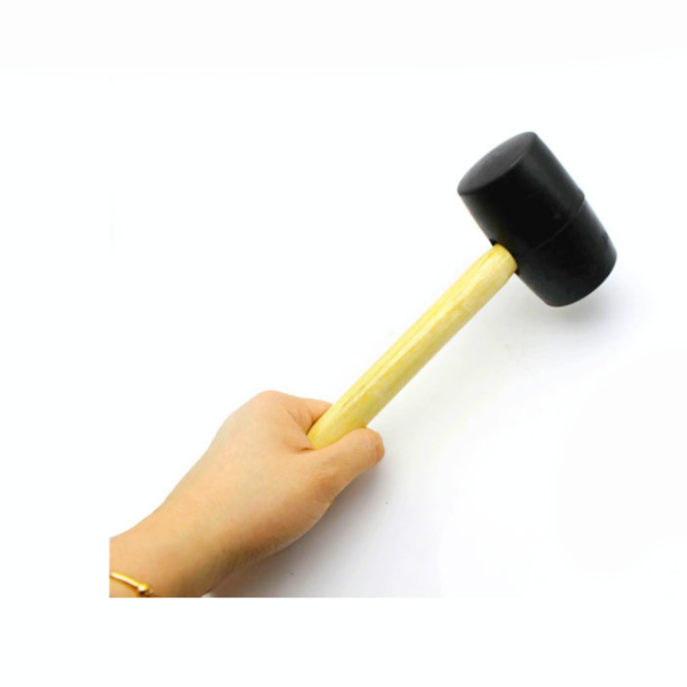 타일작업용 고무망치 목공용나무손망치 우레탄해머작업 가벼운무게