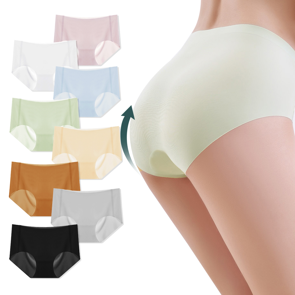 여성 심리스 팬티 무봉제 노라인 레깅스 3장1세트 - 상품 이미지