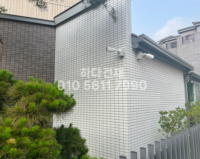 아이콧료와 안센트타일 501 세로결 시공사례 / 하다건재 아이코트료와 ICOTRYOWA 일본타일