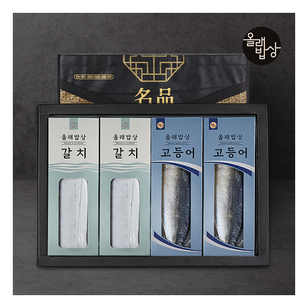 [올래밥상] 제주올래 특갈치+고등어 혼합세트(갈치2미 4토막 800g+고등어6쪽 1,020g) : 롯데아이몰