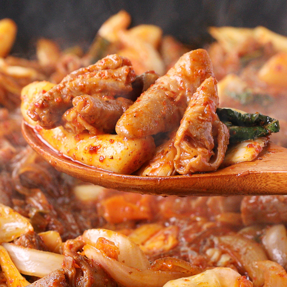 푸딩프렙 야채곱창 600g x 2개 인생 술안주 잡내없는 돼지곱창 밀키트 간편조리세트 - 상세 이미지 5