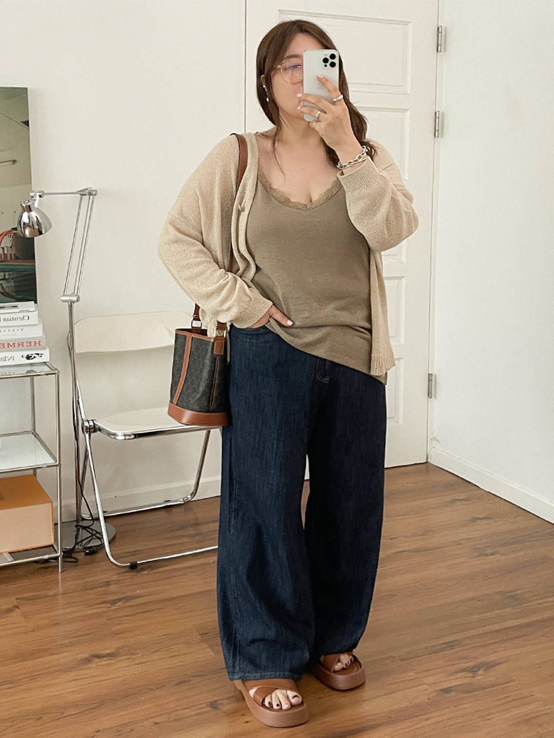 레이핀 부클 가디건 : 리나 마켓