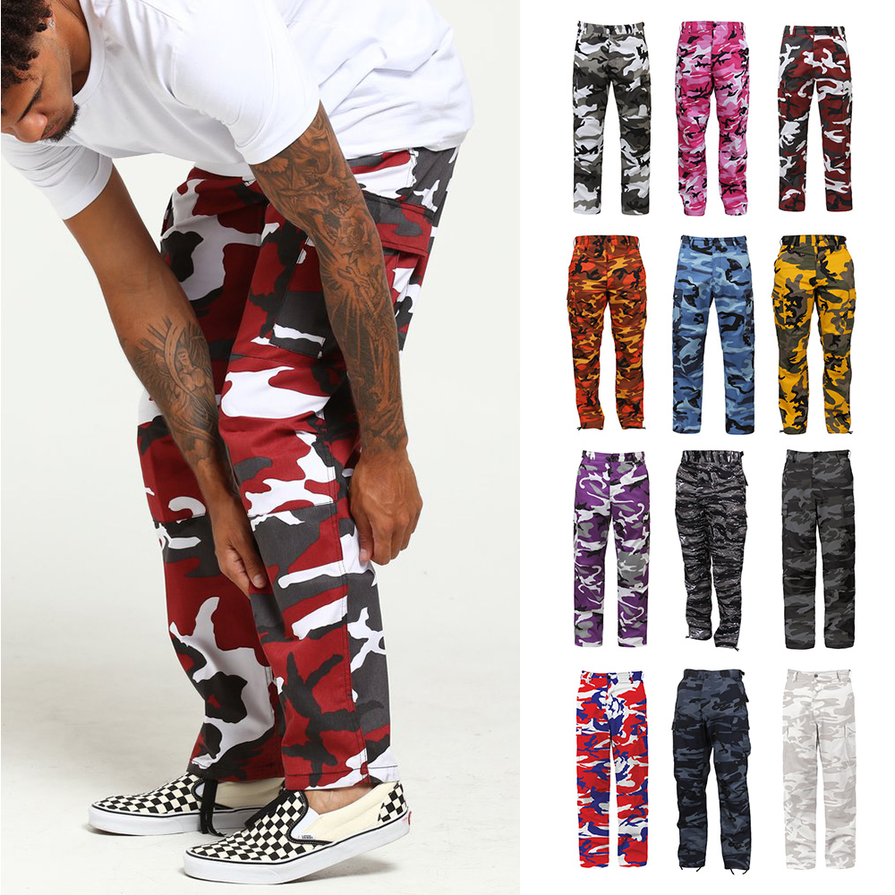 로스코 컬러카모 BDU팬츠 ROA23F - 상품 이미지