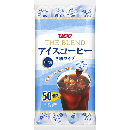 UCC 더 블렌드 아이스커피 무당 포션커피 50개입 / 일본 코스트코 대용량 - 상품 이미지