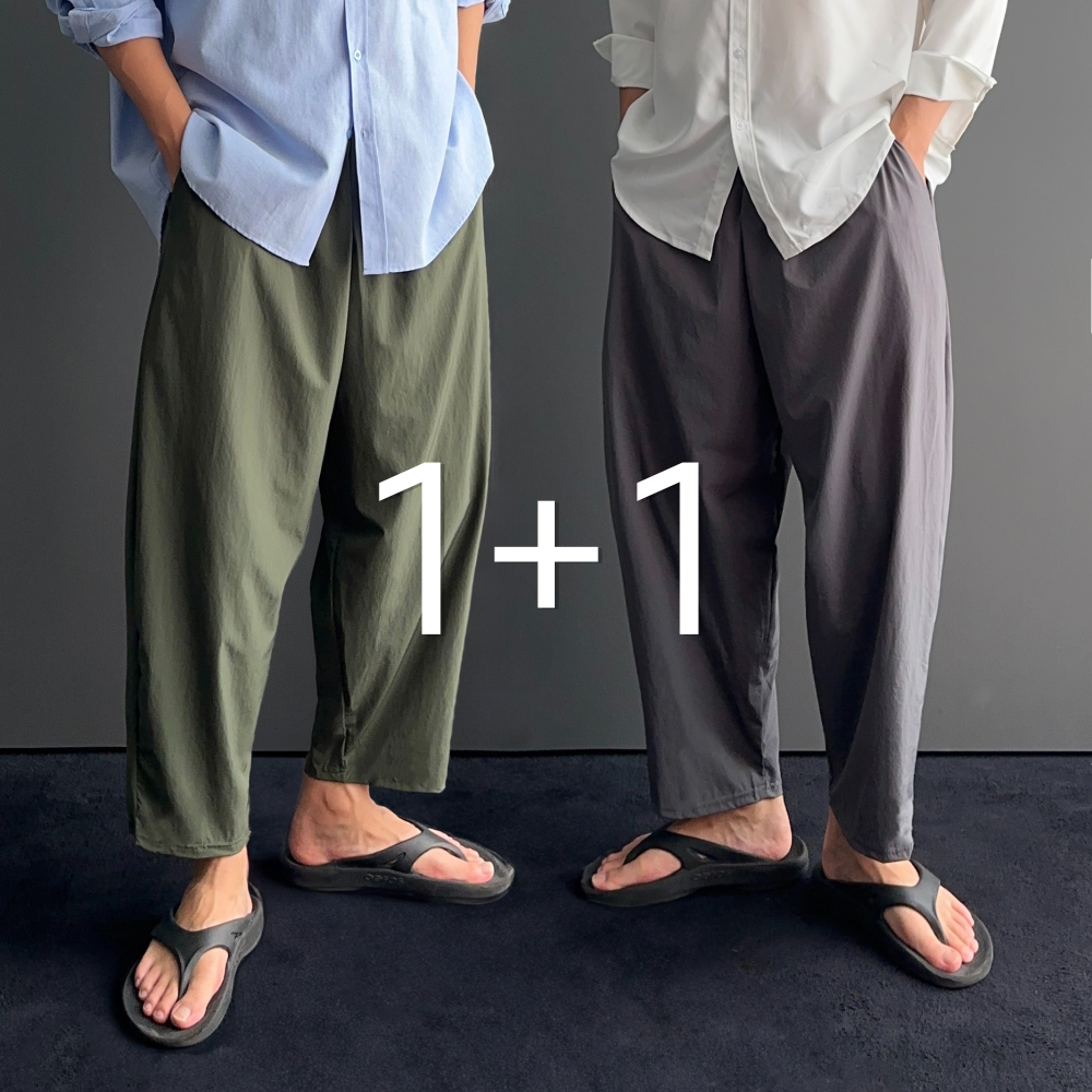 1+1 벌룬팬츠 남자냉장고바지 - 상품 이미지