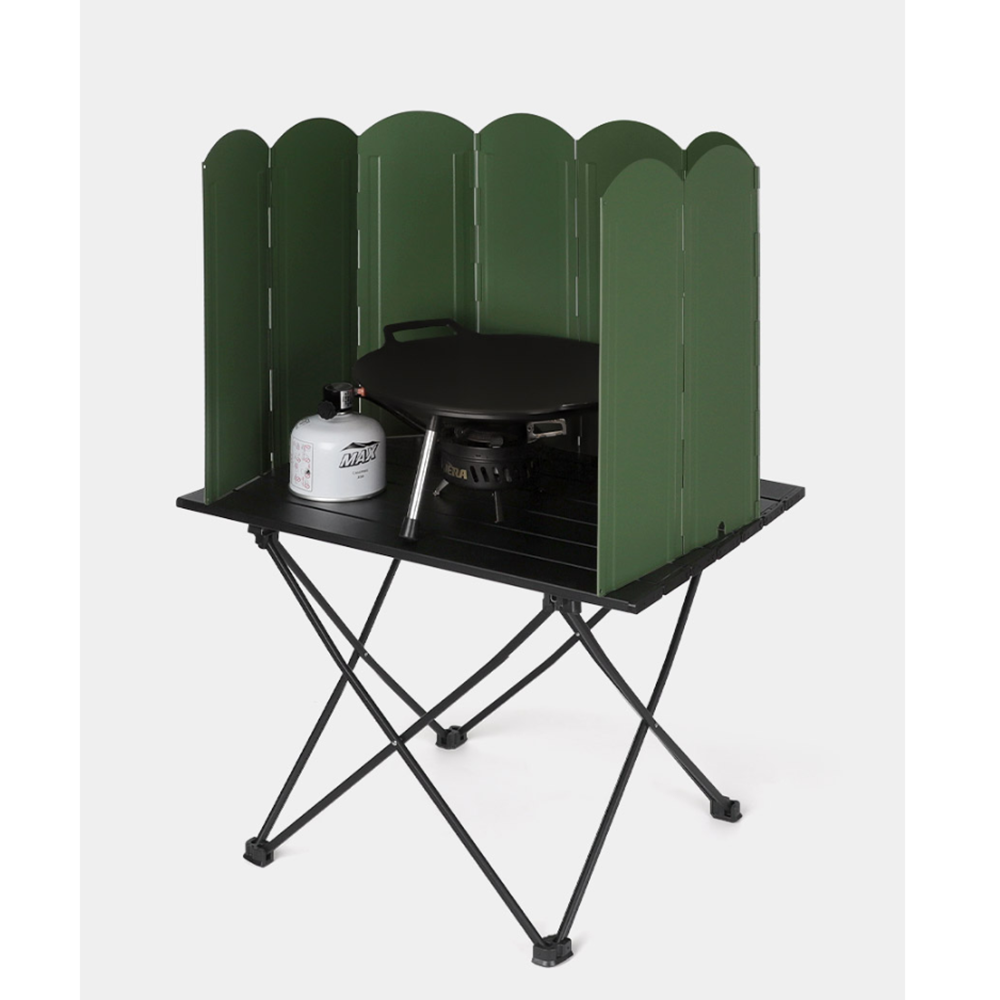 해바라기버너바람막이 가스렌지 캠핑 가스 버너 접이식 가림막