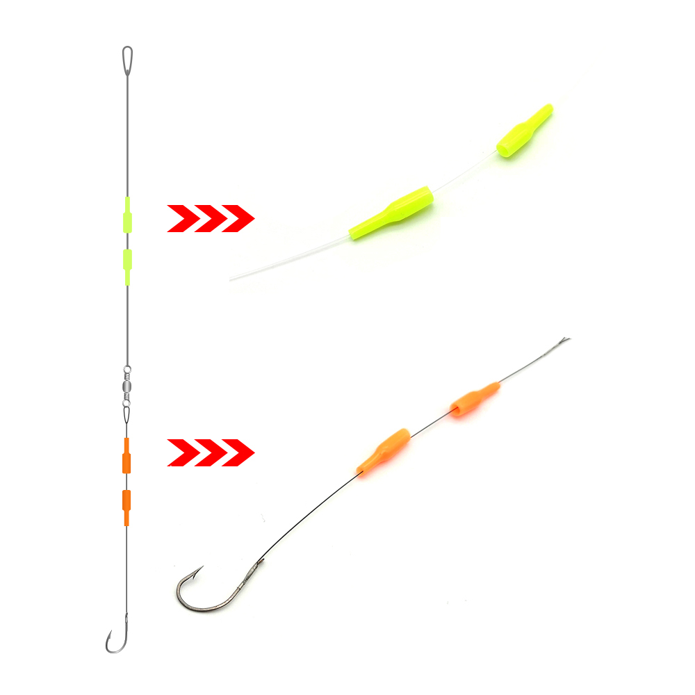 백경 BK-450 장대용 칼치 전용 와이어 채비 케미 풀치 묶음바늘 내만 갈치바늘 - 상세 이미지 4
