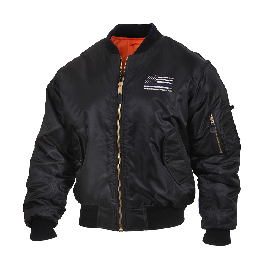 로스코 MA-1 항공점퍼 빅사이즈 오버핏 블루종 점퍼