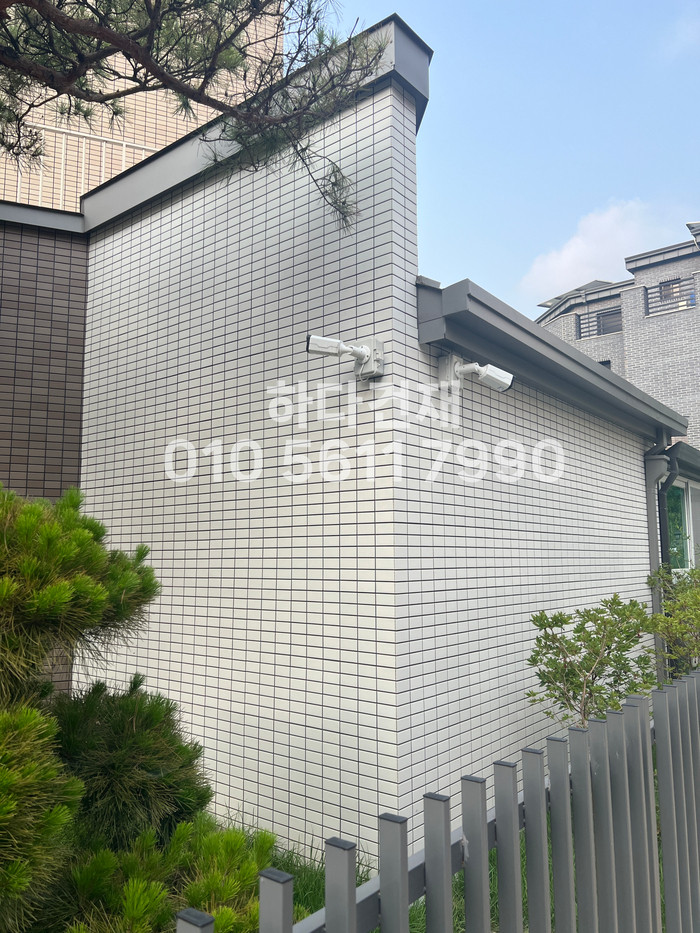 아이콧료와 안센트타일 501 세로결 시공사례 / 하다건재 아이코트료와 ICOTRYOWA 일본타일